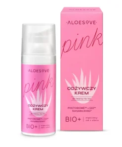 ALOESOVE PINK Nærende Nattkrem til Ansiktet