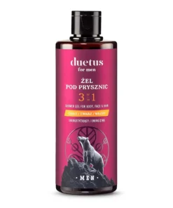 DUETUS FOR MEN 3-i-1 Energigivende Dusjgel inspirert «Invictus» fra Paco Rabanne