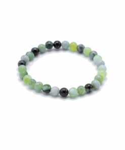 Alternative view of AWFIGTS Manifestasjonsarmbånd - Olivenjade - Heling