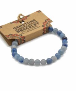 AWGIFTS Manifestasjonsarmbånd - Blå Blondeagat – Uavhengighet