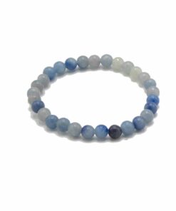 Alternative view of AWGIFTS Manifestasjonsarmbånd - Blå Blondeagat – Uavhengighet