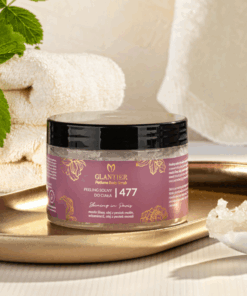 GLANTIER Saltkroppsskrubb 477 inspirert «La Vie Est Belle» fra Lancome