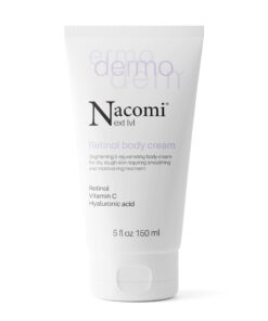 NACOMI Opplysende og Foryngende Kroppskrem med Retinol og Vitamin C