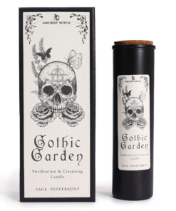 AWGIFTS Eldgammel Heks Renselseslys – Gotisk Hage