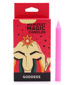 AWGIFTS Magiske Manifestasjonslys (12-pakning) – Rosa – Gudinne