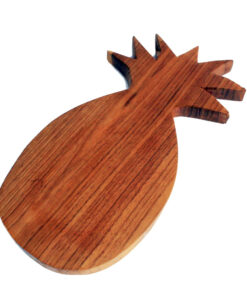 AWGIFTS Ananasformet Skjærebrett i Teak