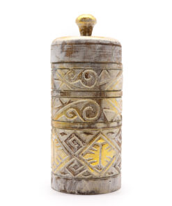 AWGIFTS White & Gold – Høy Beholder