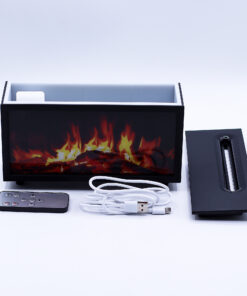 Alternative view of AWGIFTS Flame Effect Aroma Diffuser med Fuglelyd