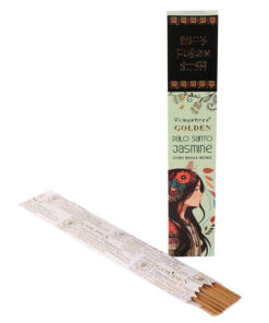 Alternative view of Golden Palo Santo & Jasmine Røkelsespinner