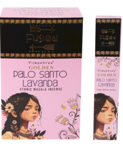 Golden Palo Santo & Lavender Røkelsespinner