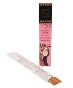 Alternative view of Golden Palo Santo & Rosemary Røkelsespinner