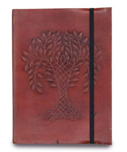 AWGIFTS Liten Notatbok med Strikk - Tree of Life