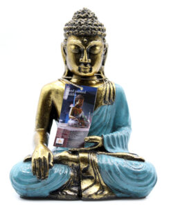 AWGIFTS Teal & Gull Buddha – Stor