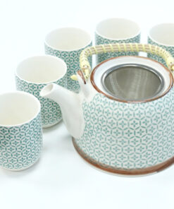 AWGIFTS Urte Tekanne-sett – Grønn Mosaic