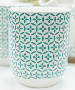 Alternative view of AWGIFTS Urte Tekanne-sett – Grønn Mosaic