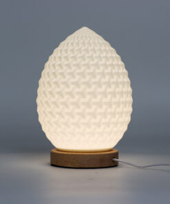 Alternative view of AWGIFTS New Wave Lampe – USB-C – 3 Innstillinger – Teardrop