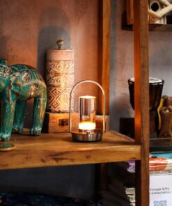 AWGIFTS Touch Lampe – Crystal Lantern (USB-C, oppladbar)