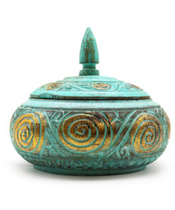 AWGIFTS Turkis Lav Søtkrukke