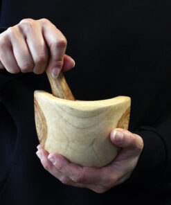 Alternative view of AWGIFTS Ergo Teak Morter og Støter