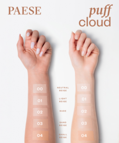 Alternative view of PAESE PUFF CLOUD Satengfoundation med blur-effekt - 04 Shell Beige